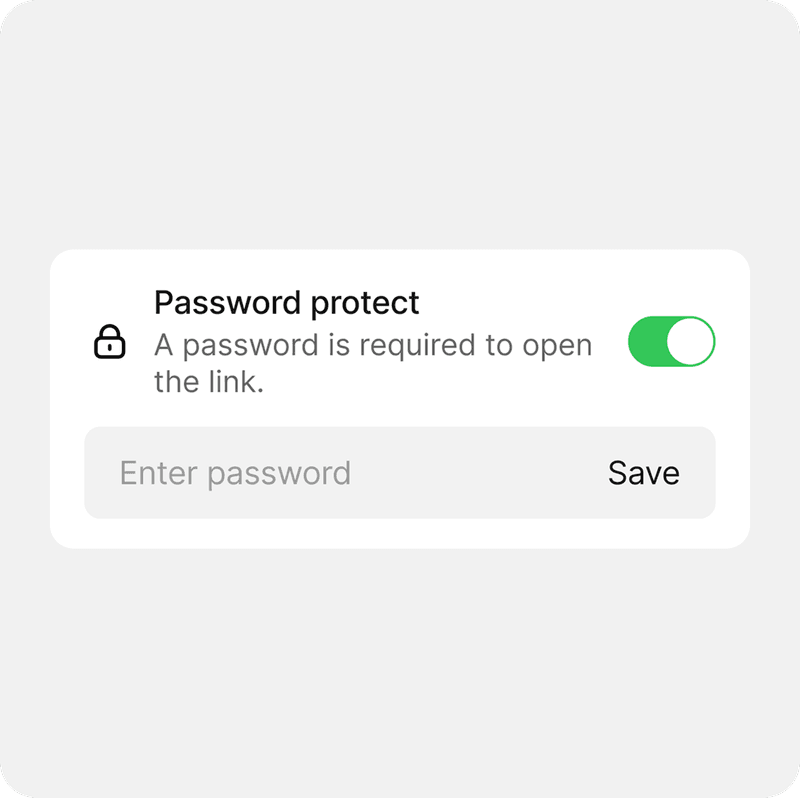 Safe & secure storage