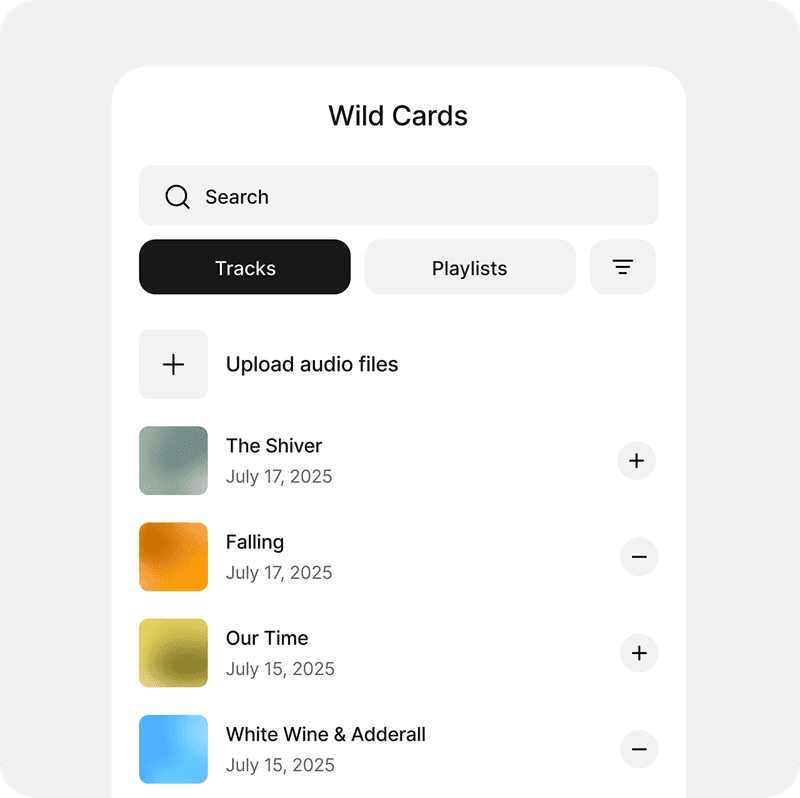 Smart playlists, no duplicates